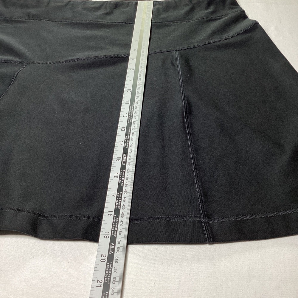 L.L. Bean XL Black Athletic Skirt Golf Tennis Hiking  Women's - Picture 9 of 9